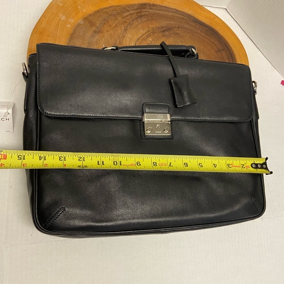 COACH Leather NWT Mini Briefcase Lap Top Case - Picture 12 of 13